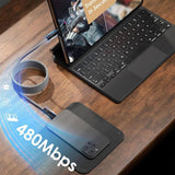 磁力でまとまる!マグフィット充電ケーブル