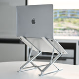 二層式 - 折りたたみパソコンスタンド