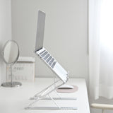 二層式 - 折りたたみパソコンスタンド