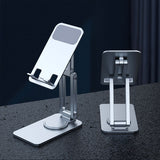 360°回転 - 折りたたみ式スマホ・タブレット用スタンド