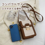クラシックスマホショルダーバッグ