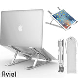 折りたたみ式 - 多用途パソコンスタンド