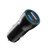 コンパクトなのにパワフル - USB・Type-c両対応 カーチャージャー